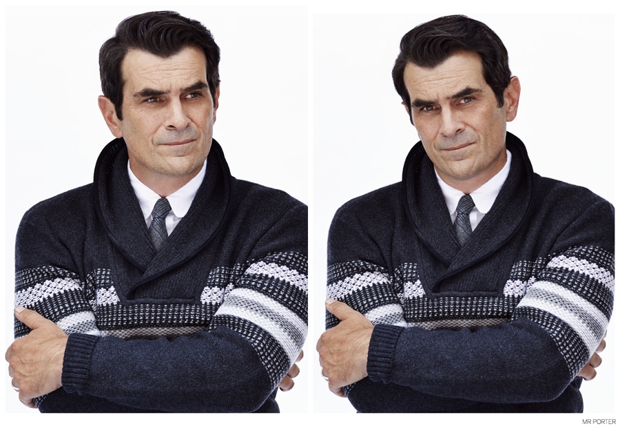 Ty Burrell for Mr Porter, Talks ‘Modern Family’