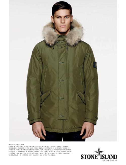 Tyler Maher for Stone Island Fall 2014 Campaign