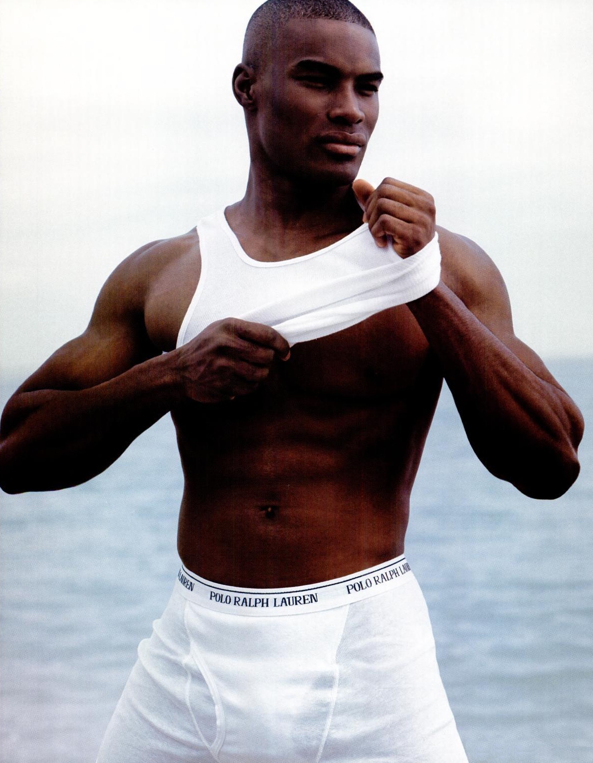 Tyson Beckford for Polo Ralph Lauren 1998 Underwear Campaign