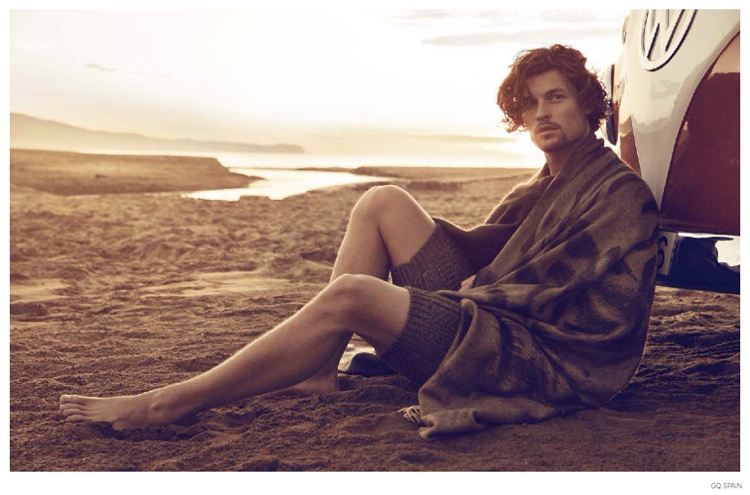 Wouter Peelen Takes in Last Days of Summer for GQ España