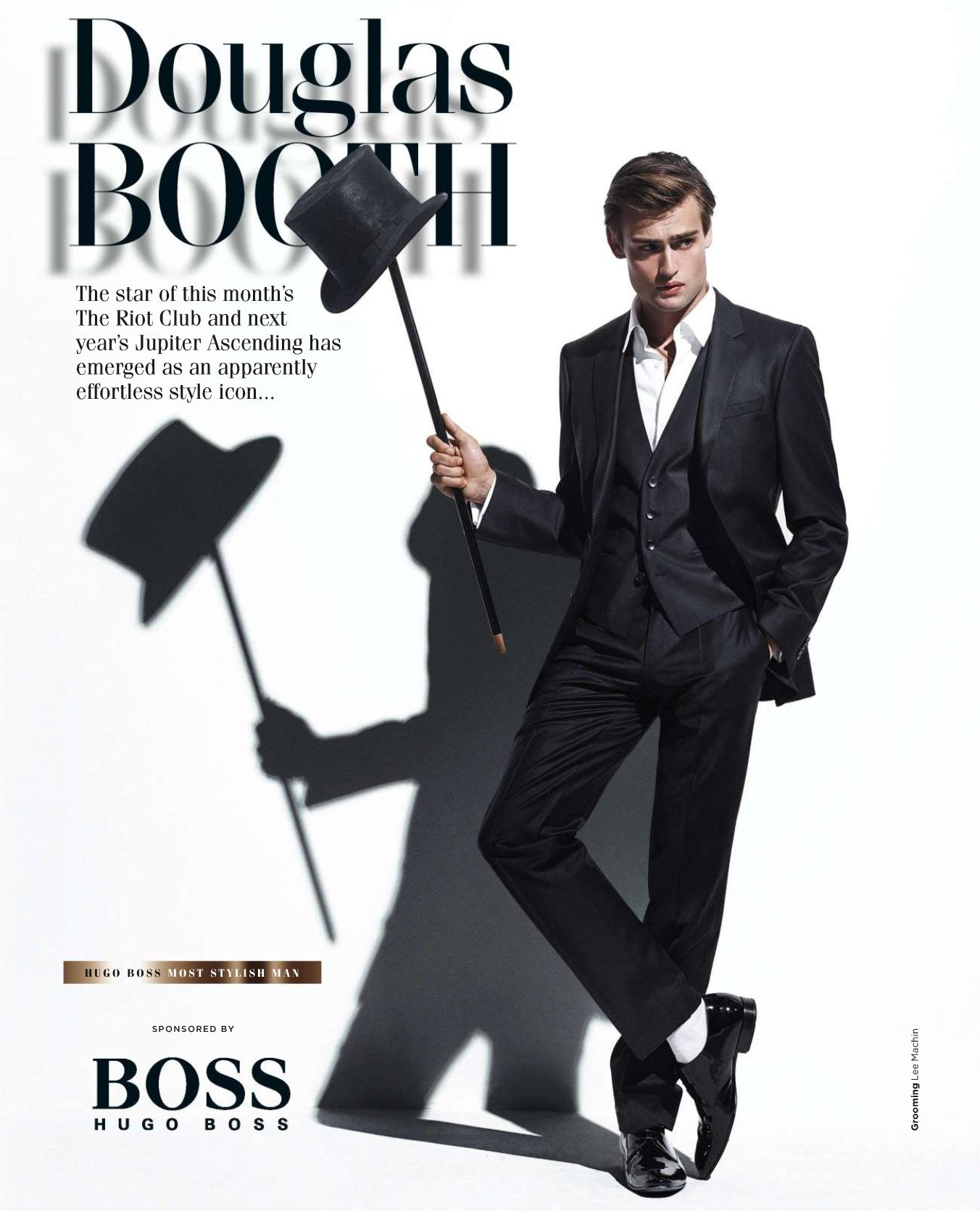 Douglas Booth for British GQ October 2014 Issue