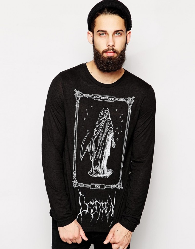 ASOS Skeleton Print T-Shirt