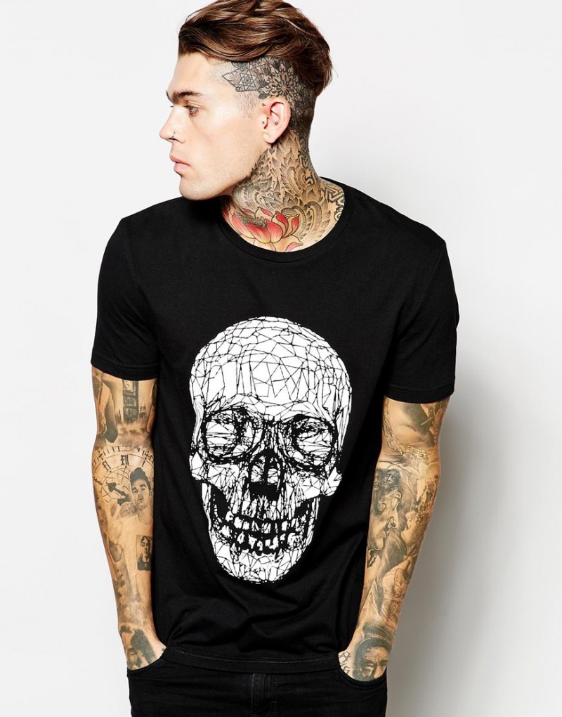 ASOS Skull Print T-Shirt