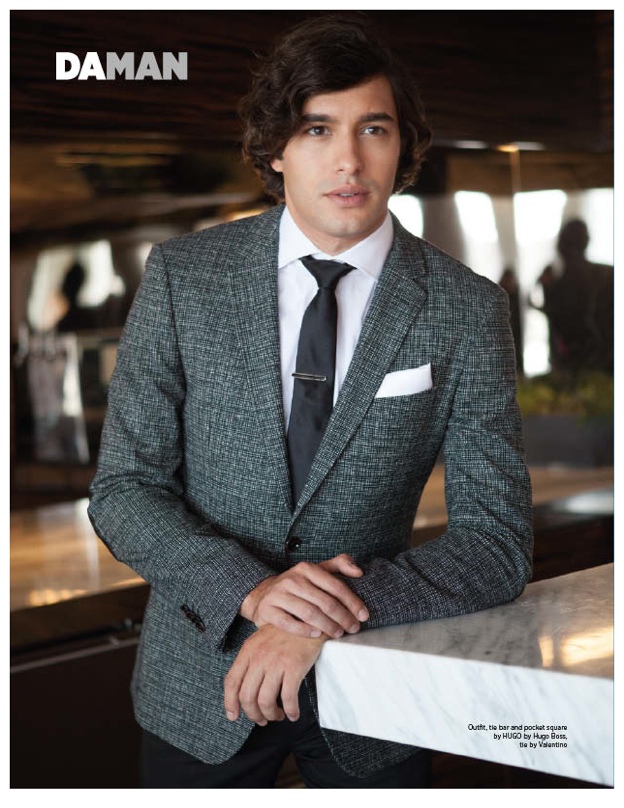 Alexander Koch Dons Suits for Da Man Photo Shoot
