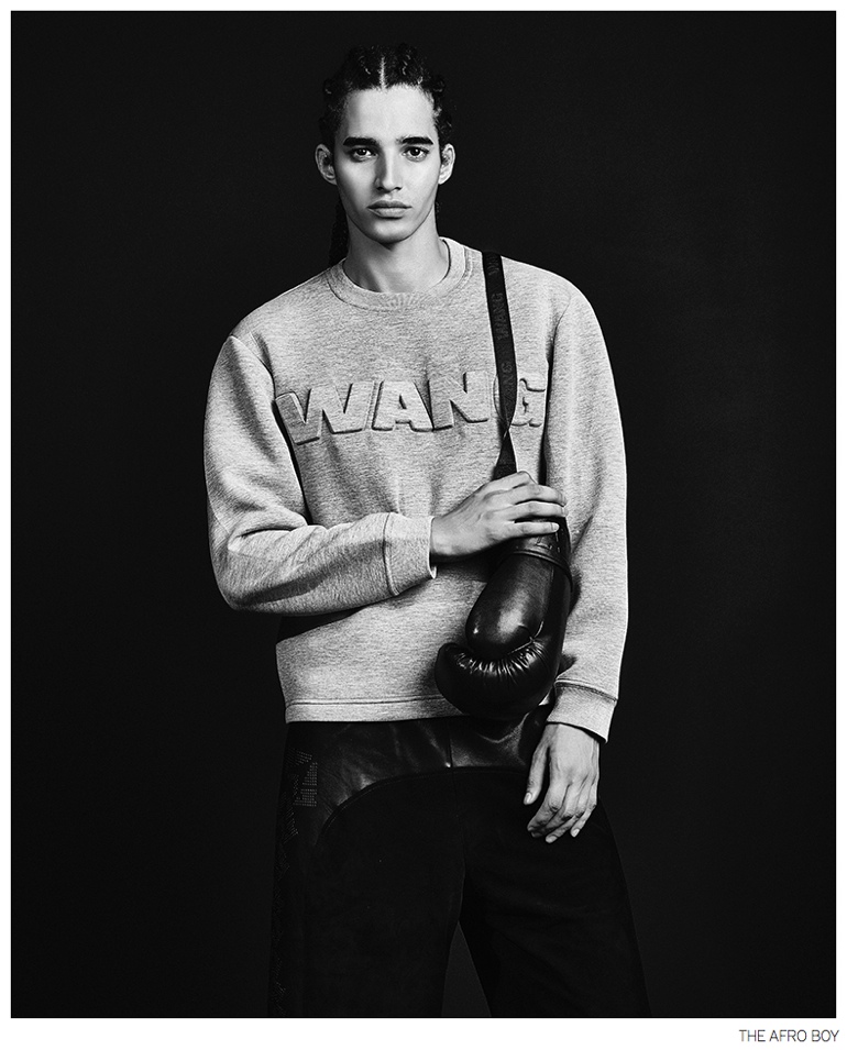 Luis Borges Rocks Alexander Wang for H&M Looks