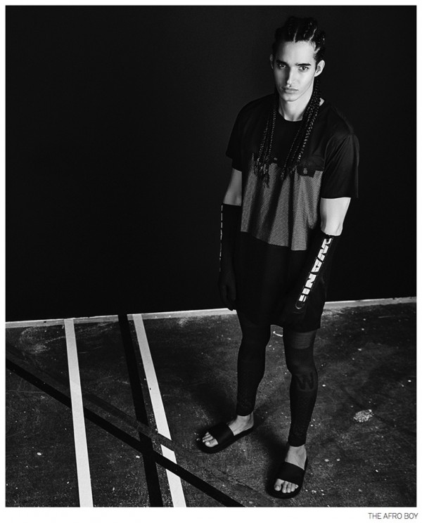Luis Borges Rocks Alexander Wang for H&M Looks – The Fashionisto