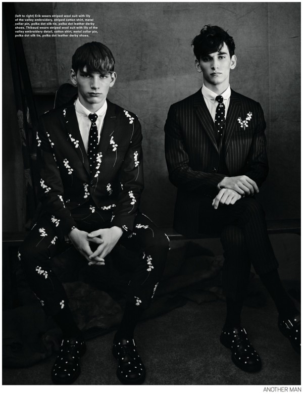 Dior Homme Fall 2014 Featured in AnOther Man – The Fashionisto