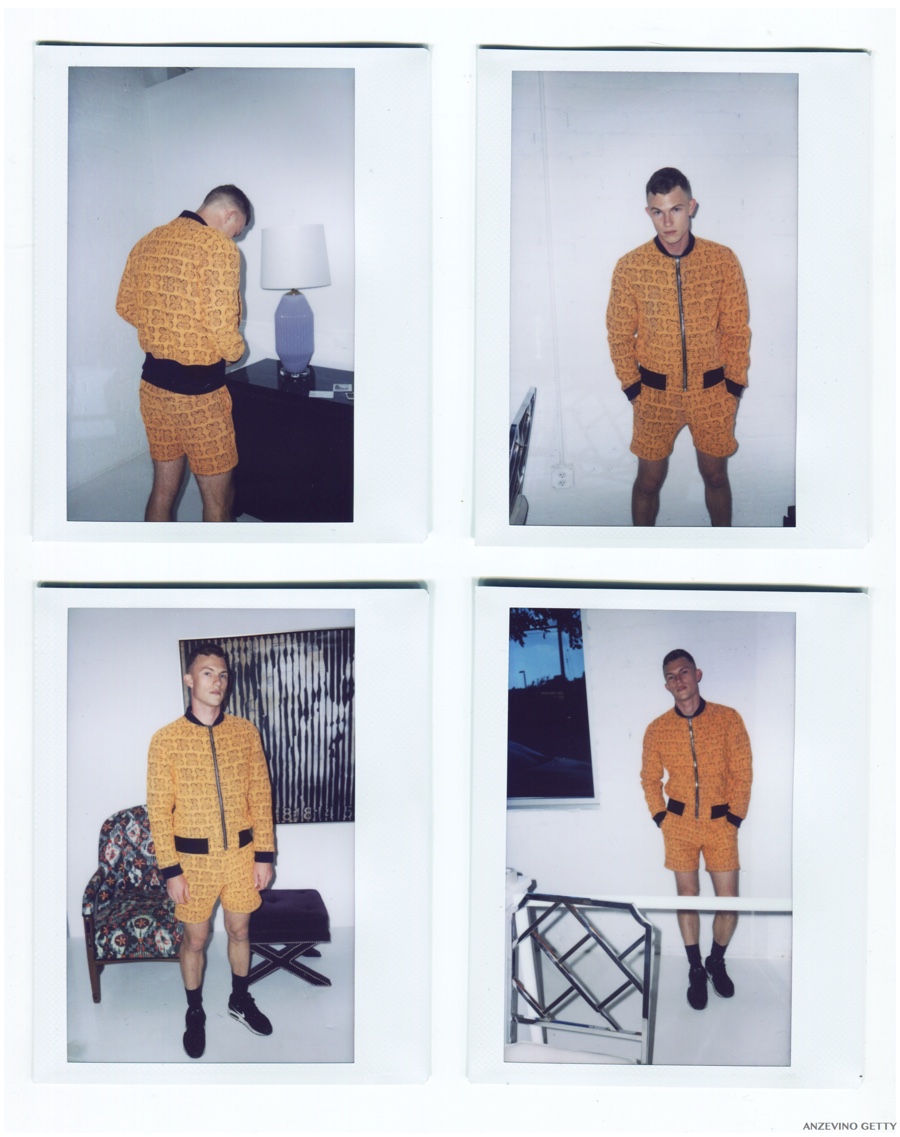 See Polaroids of Anzevino Getty Spring/Summer 2015 Collection
