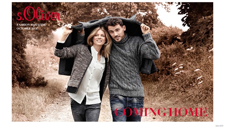 Arthur Kulkov is Ready for Fall with S.Oliver Fashion Magazine