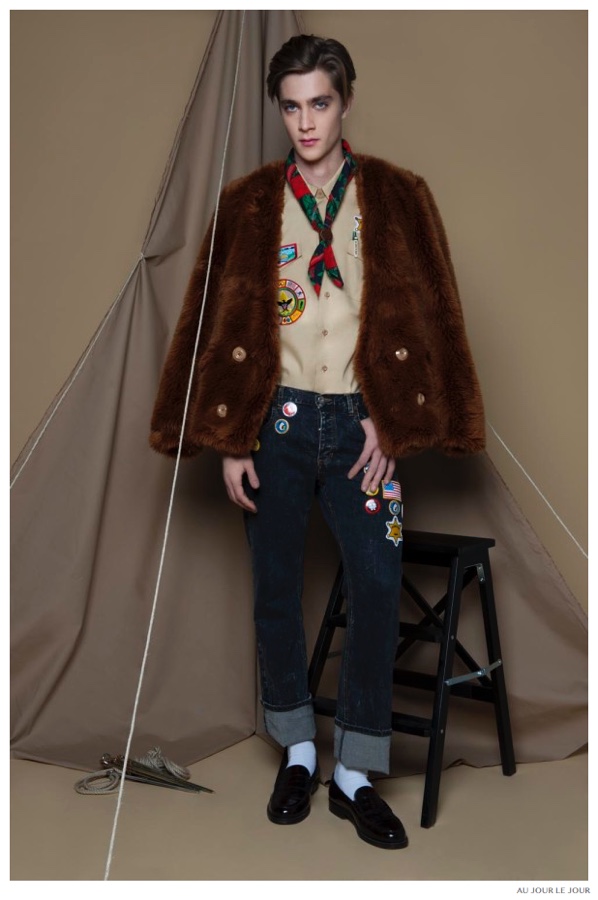 Au Jour Le Jour Delivers Campy Fall 2014 Fashions