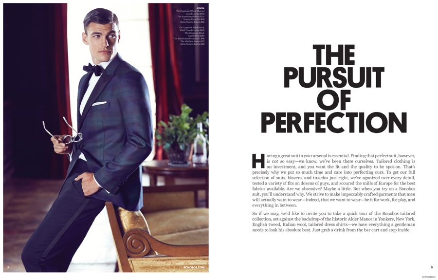 Bonobos Hones in on Fall 2014 Suiting with 'The Pursuit of Perfection