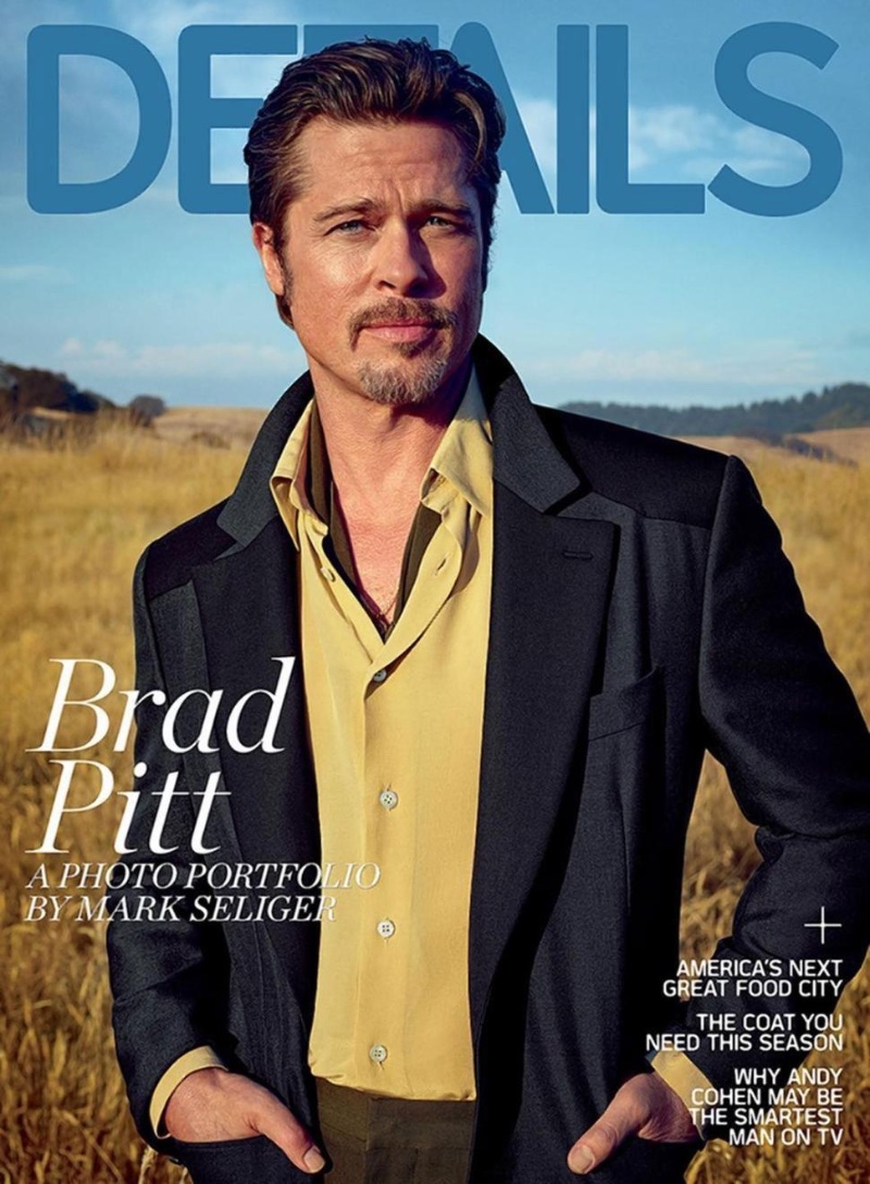 Brad Pitt Details Cover November 2014