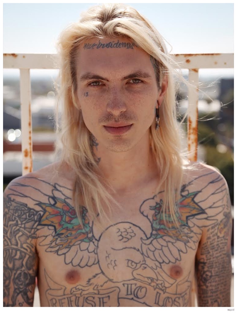 Bradley Soileau for Nuit, Talks Tattoos and Models ‘Being Nothing’