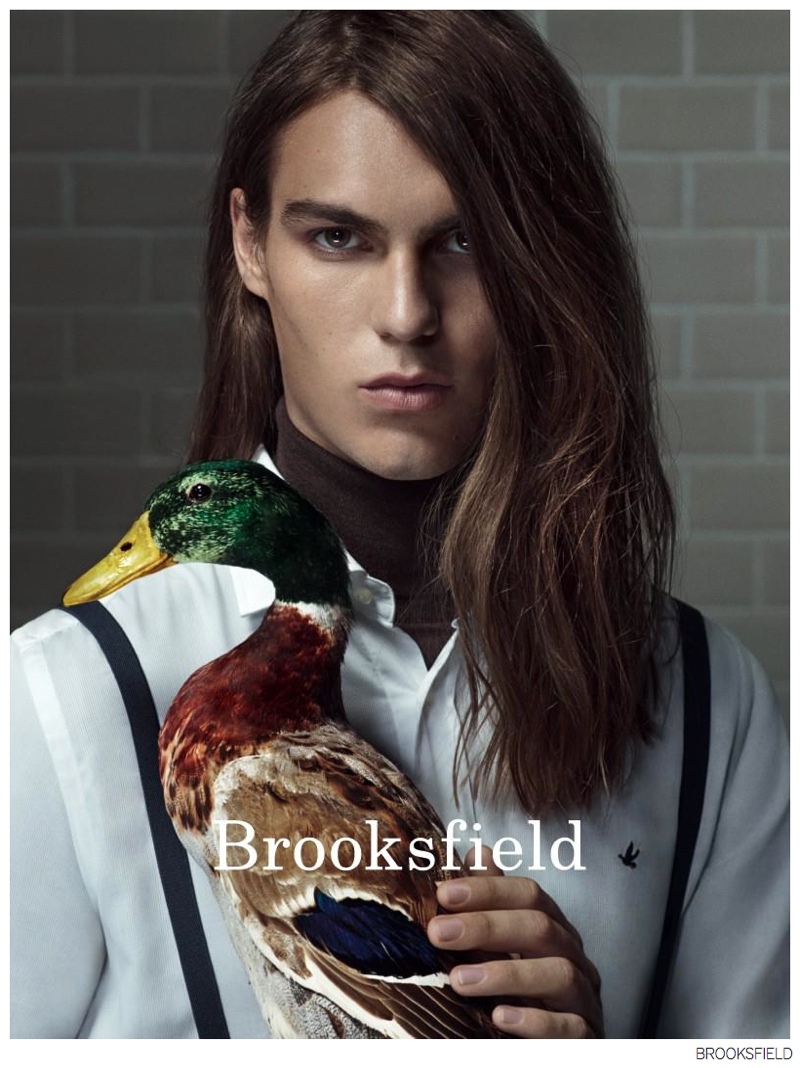 Travis Smith & Felix Hermans Front Brooksfield Fall/Winter 2014 Campaign