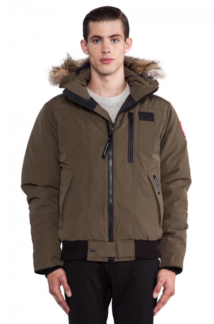 Canada Goose Borden Parka with Coyote Fur Trim