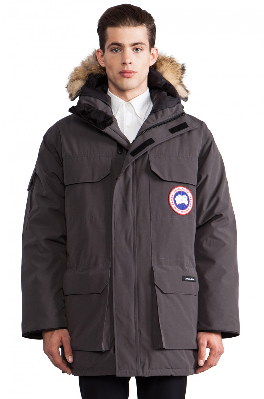 Canada Goose Expedition Parka with Coyote Fur Trim