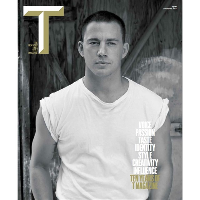 Channing-Tatum-T-Magazine-October-2014-Cover