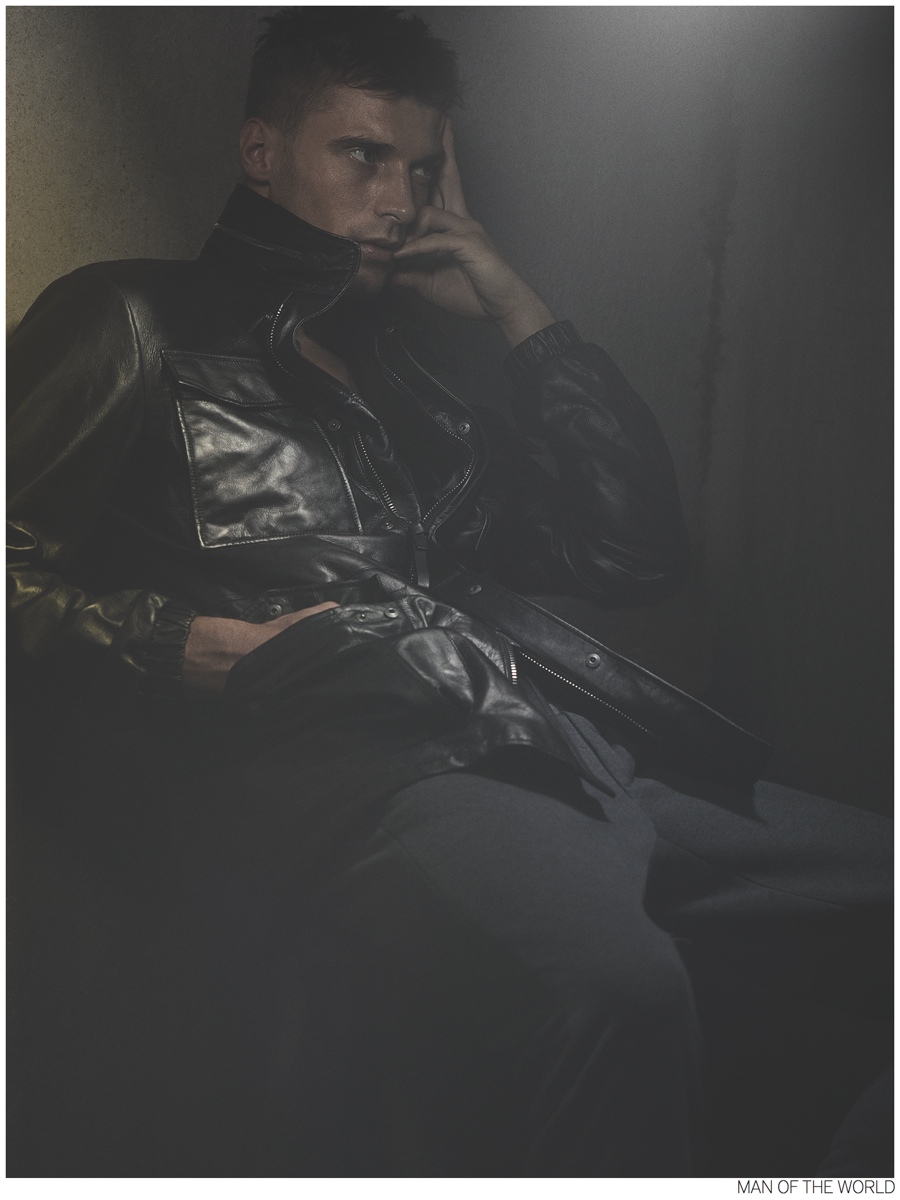 Clément Chabernaud Dons Bottega Veneta Fall 2014 for Man of the World