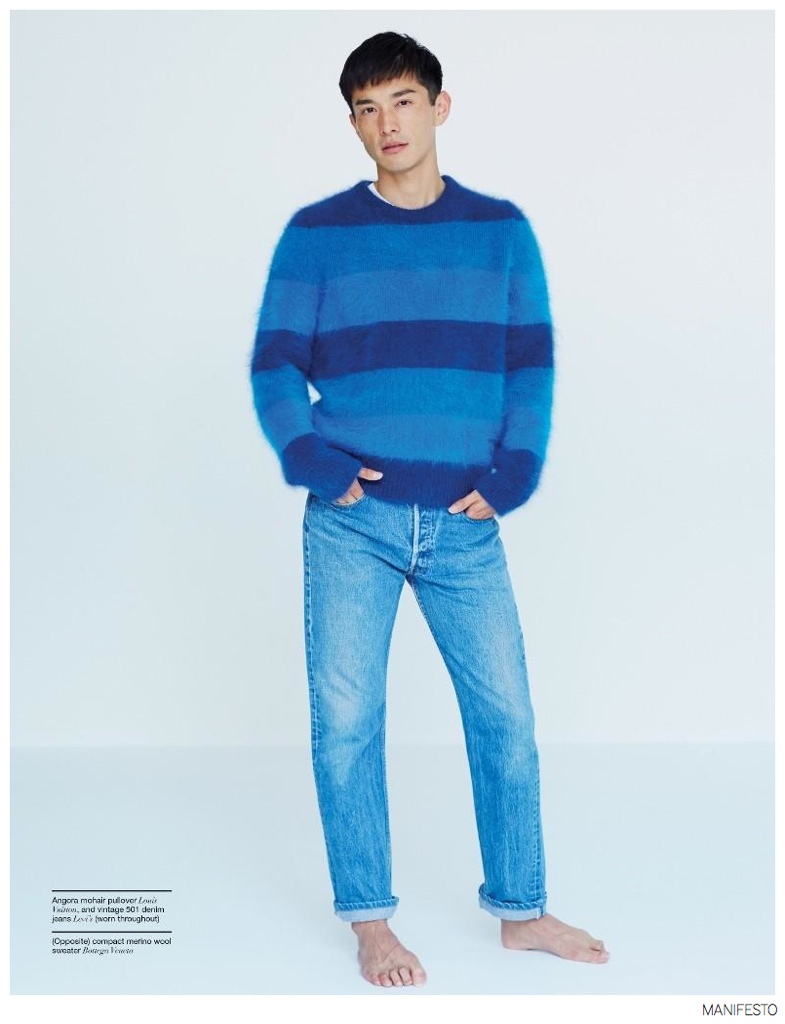 Daisuke Ueda Fall 2014 Sweaters Denim Jeans Fashion 002