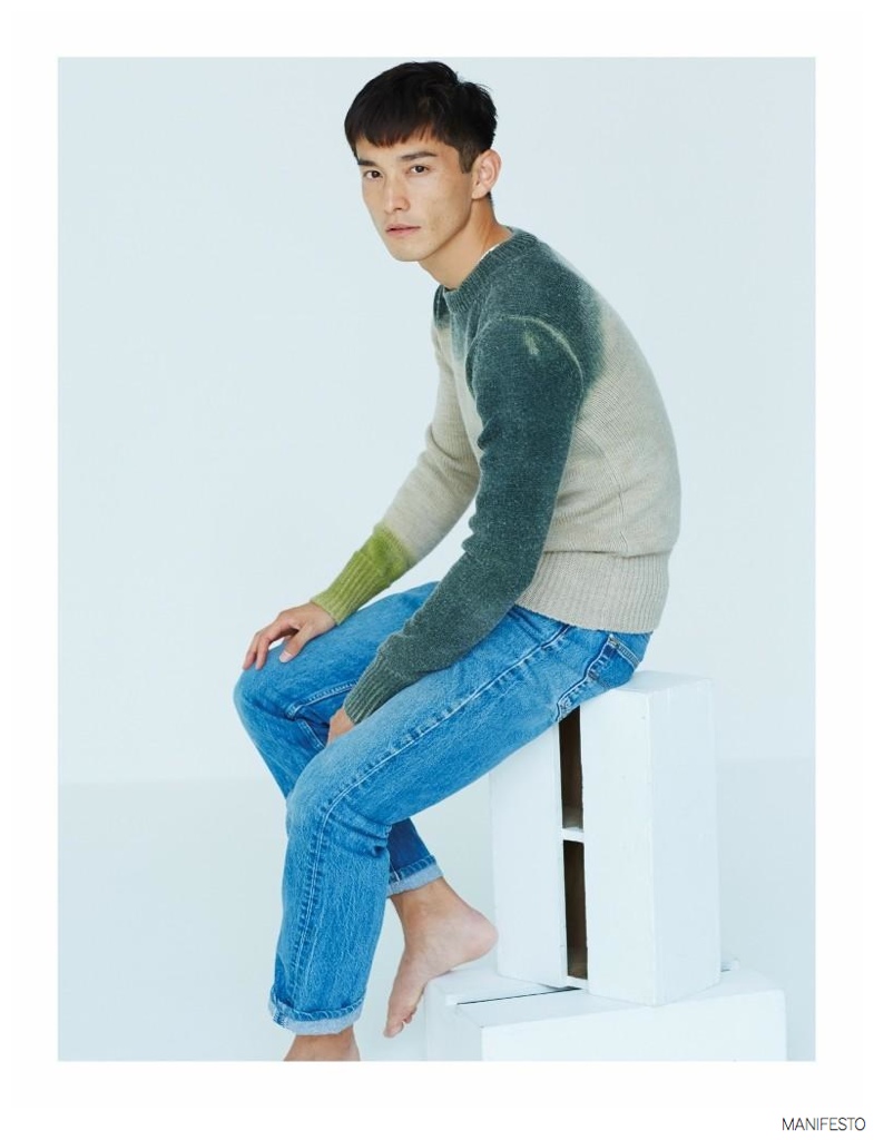 Daisuke-Ueda-Fall-2014-Sweaters-Denim-Jeans-Fashion-004