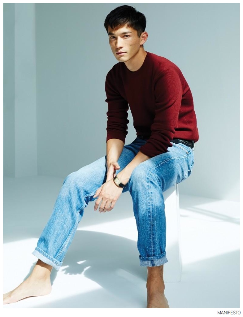 Daisuke-Ueda-Fall-2014-Sweaters-Denim-Jeans-Fashion-007