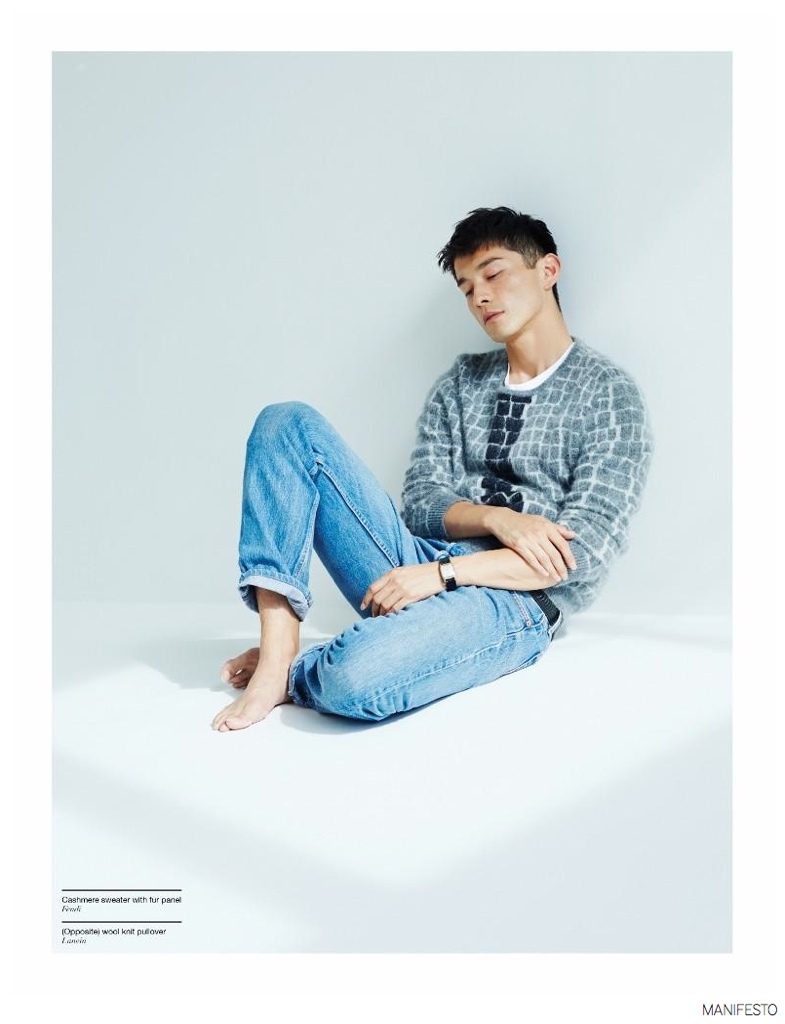 Daisuke-Ueda-Fall-2014-Sweaters-Denim-Jeans-Fashion-008
