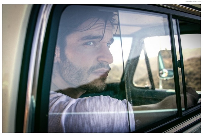 Daniel wears white t-shirt James Perse. » Fashionisto Exclusive: Daniel di Tomasso Interview Daniel wears white t-shirt James Perse.