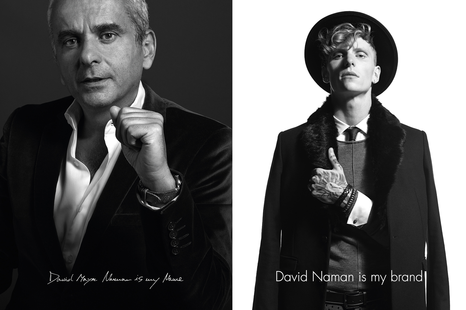 Jake Hold Joins Designer David Naman for Namesake Fall/Winter 2014 Campaign