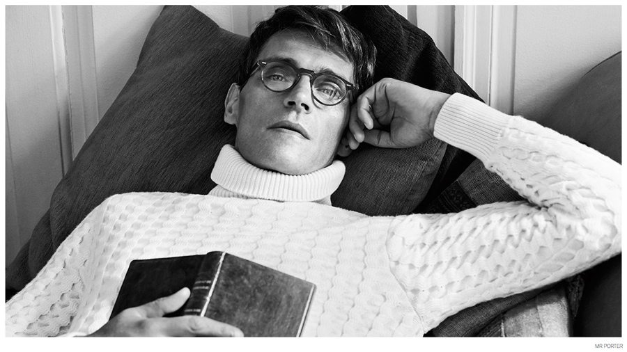 Didier Vinson Models Berluti Fashions for Mr Porter