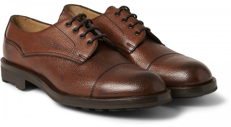 Dundee Pebble Grain Derby Shoes