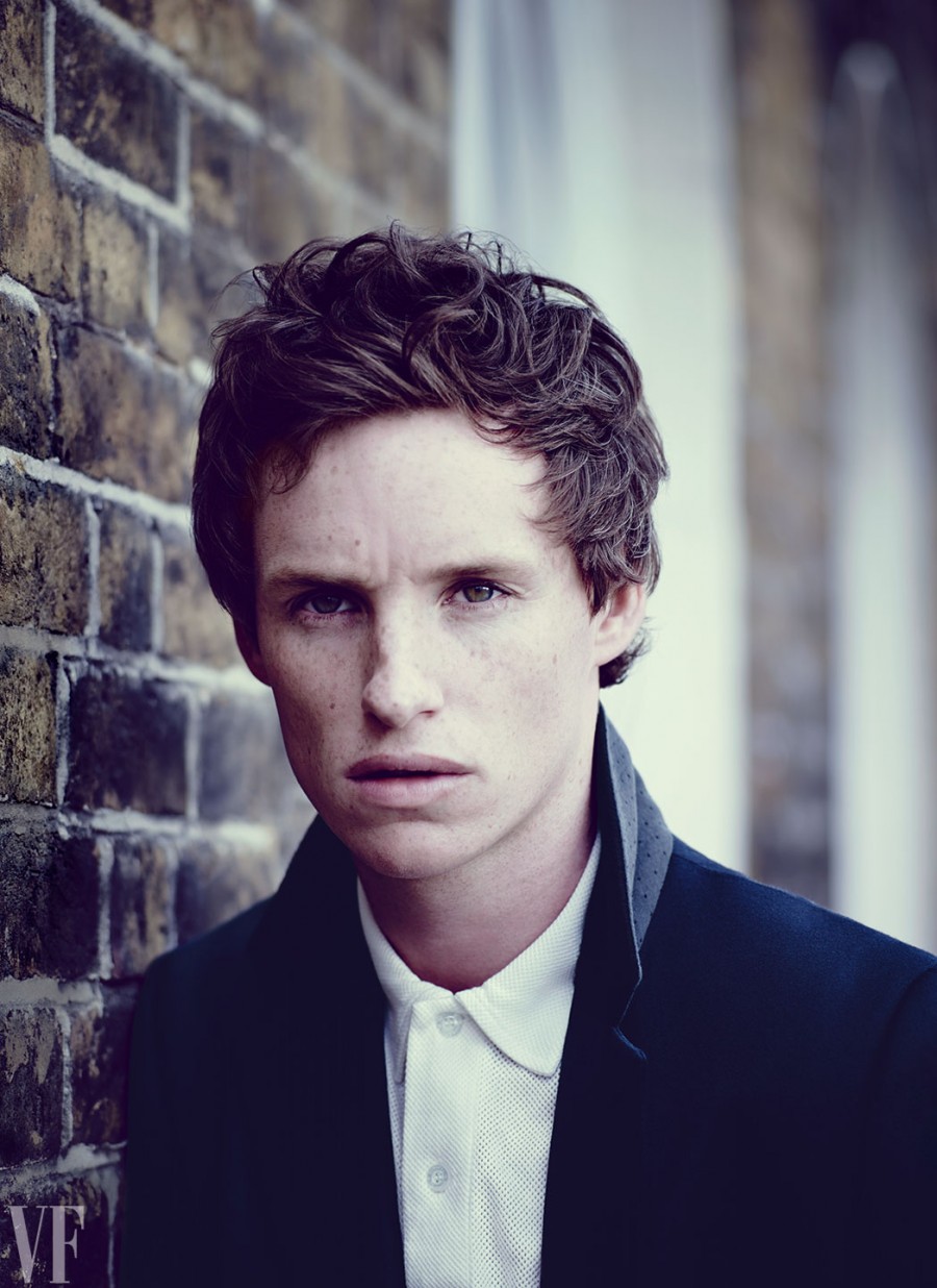 Eddie Redmayne is photographed at London's George Tavern by Jason Bell. / Styling by Jessica Diehl.