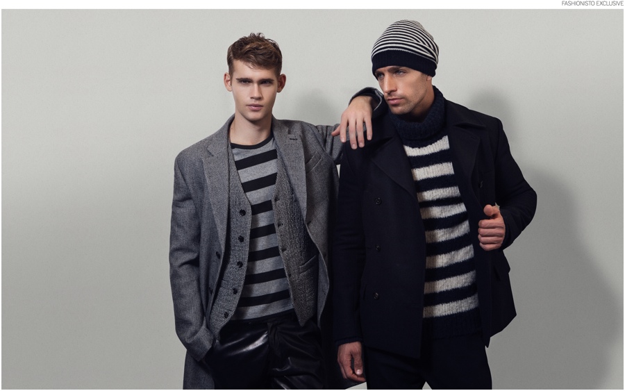 Carlos and Ryan wear all clothes Ermanno Scervino.