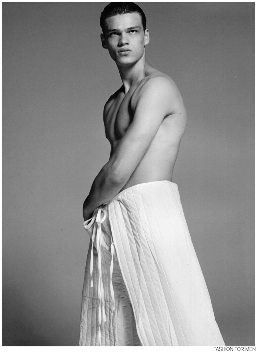Filip Hrivnak Hits Studio with Fashion for Men Photo Shoot
