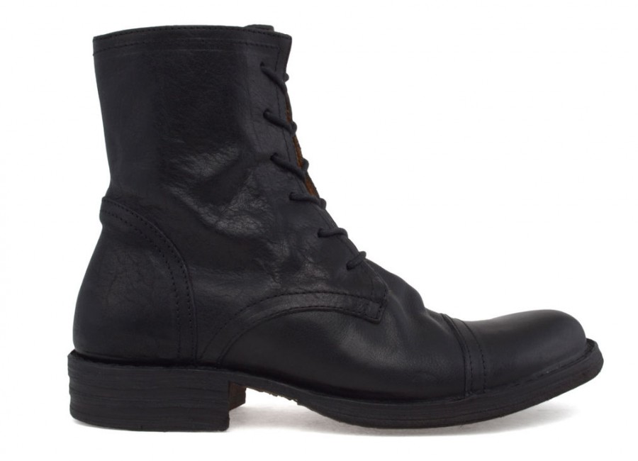 Fiorentini + Baker black ELIOS leather boots