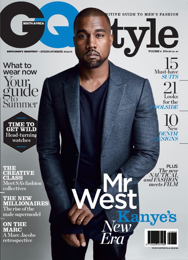 GQ Style South Africa Kanye West