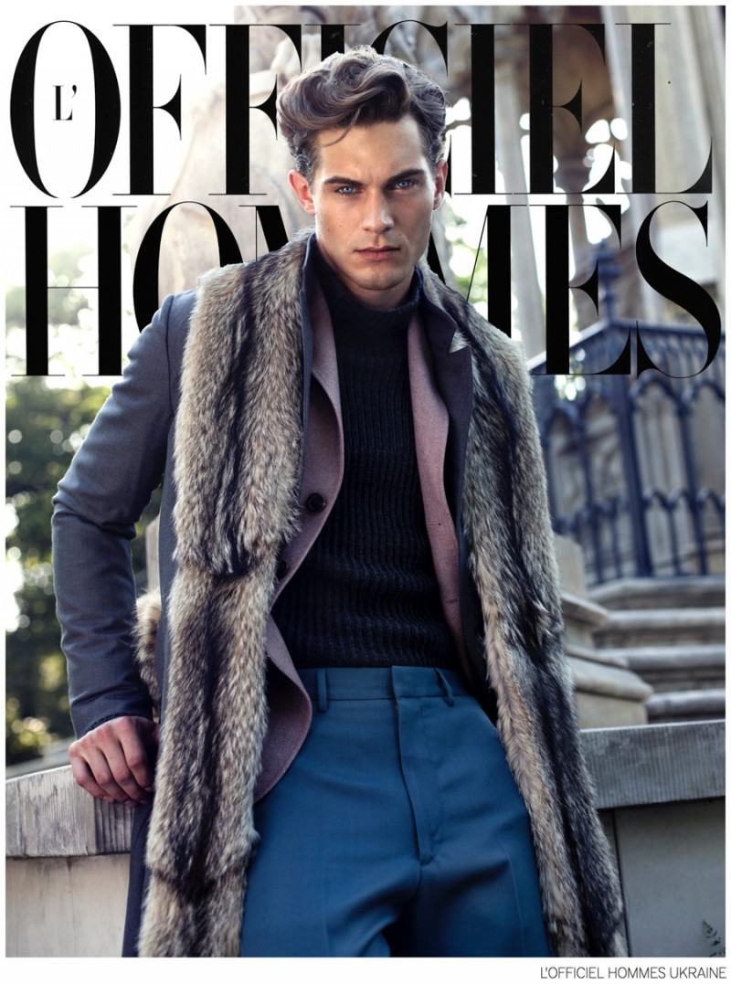 Greg Nawrat LOfficiel Hommes Ukraine Cover Photo Shoot 001