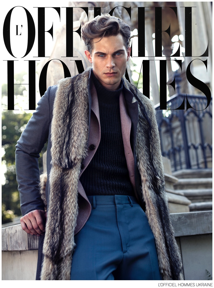 Greg Nawrat LOfficiel Hommes Ukraine Cover Photo Shoot 001