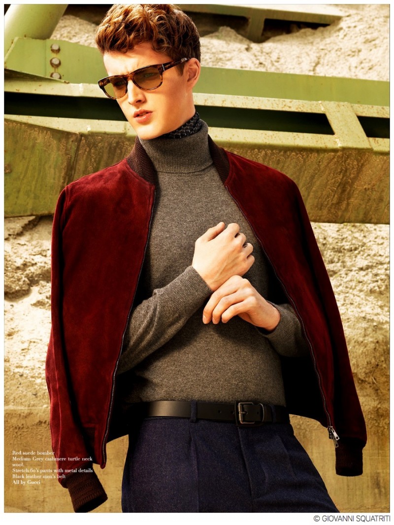 Gucci Men Fall 2014 Fashions 002