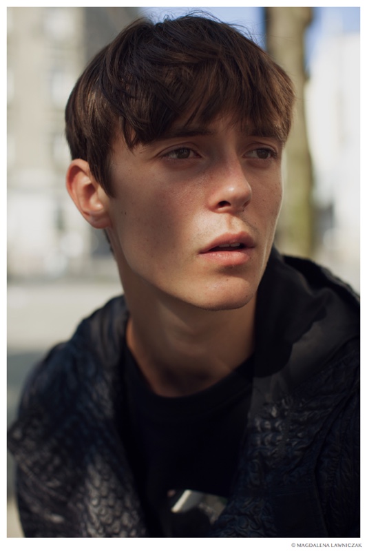 Gustaaf Wassink Poses for Clash Editorial + Parisian Outing