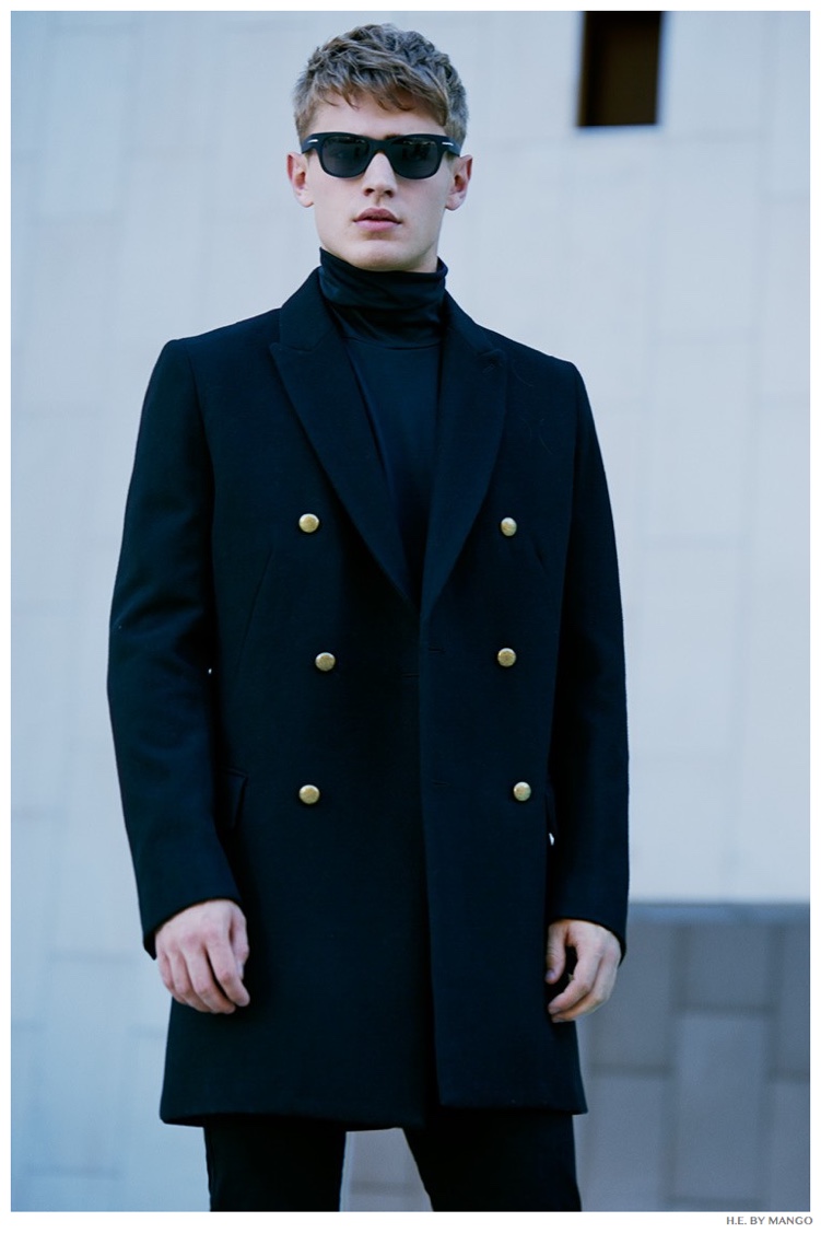 Bo Develius Models Fall Styles for H.E. by Mango November 2014 Update