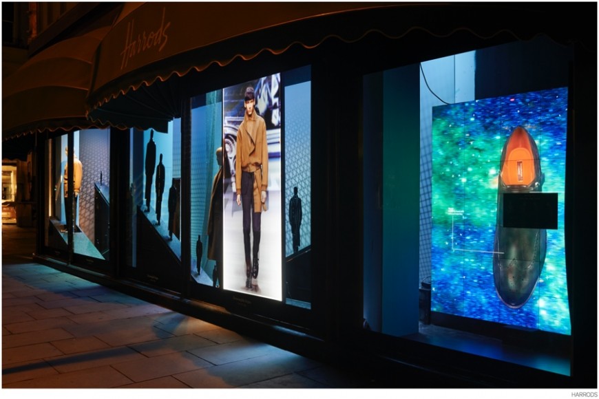 Ermenegildo Zegna Couture Takes Over Harrods' Front Windows – The ...