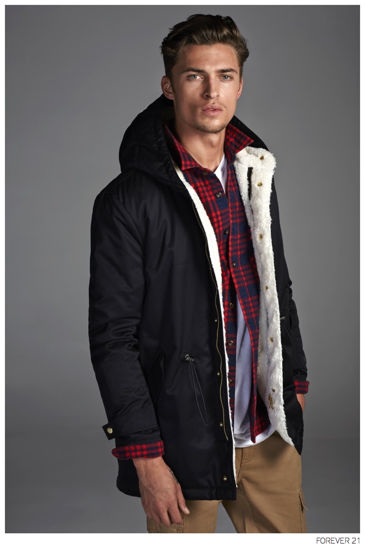 Forever 21 Menswear Hits Oxford Street, Harvey Hayden Models Fall ...