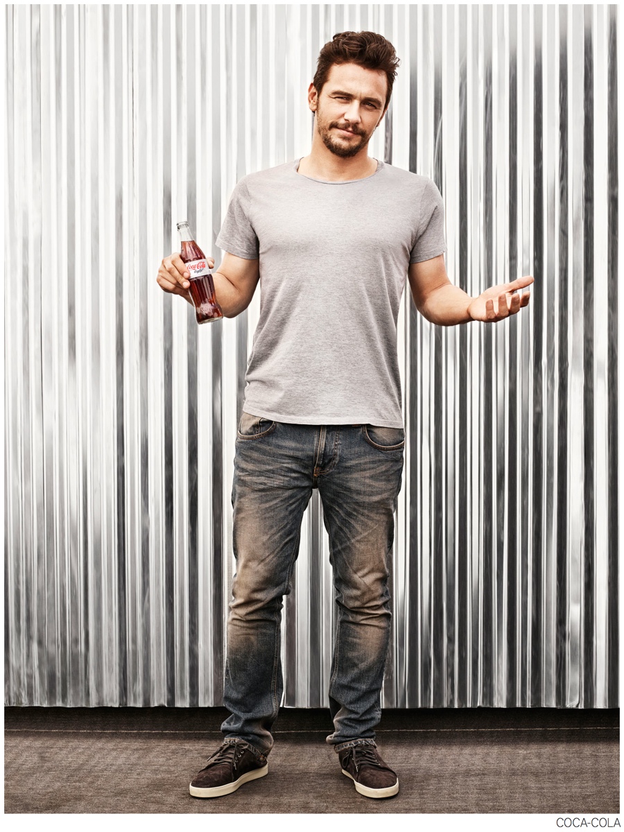 James Franco Stars in Coca-Cola Light Campaign