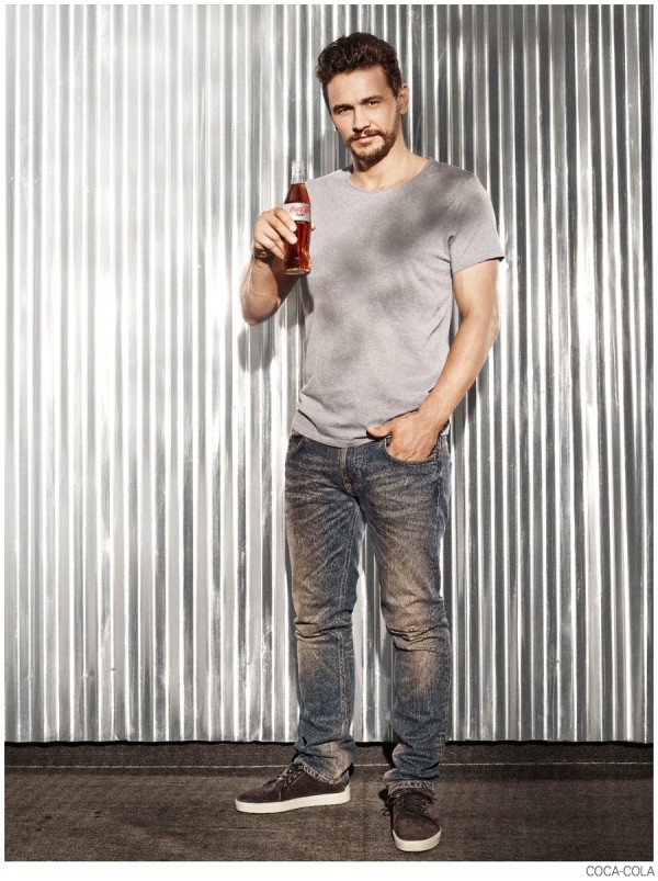 James Franco Stars in Coca-Cola Light Campaign – The Fashionisto