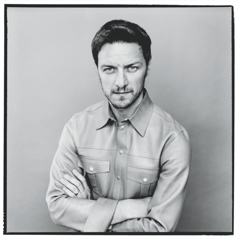 James mcavoy icon photo shoot gucci