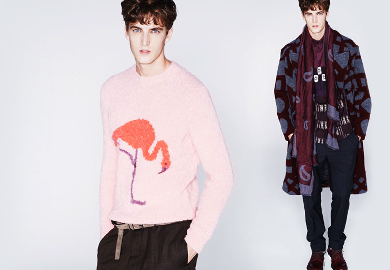 James Smith Models Fall Trends for The Corner: East Meets West + Rock Luxe