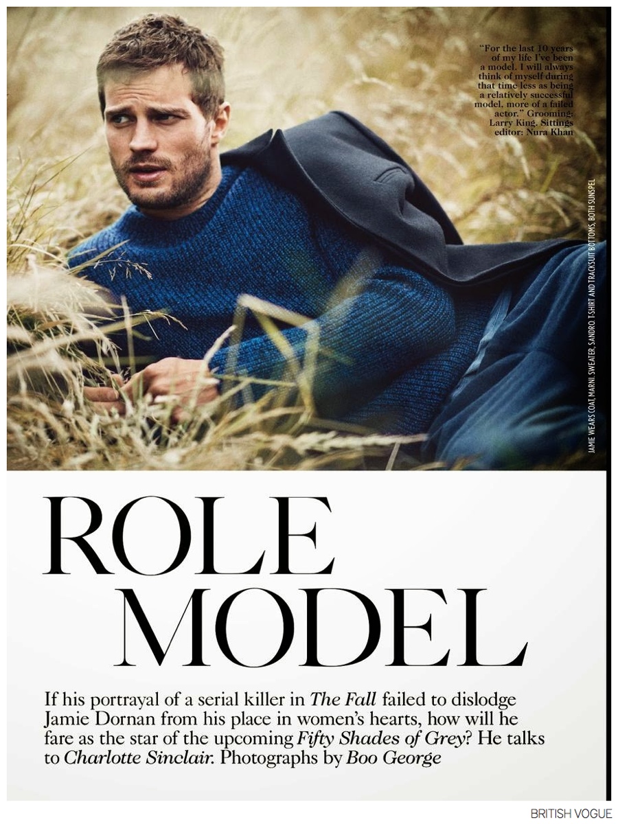 Jamie Dornan Photo Shoot for British Vogue November 2014 – The Fashionisto