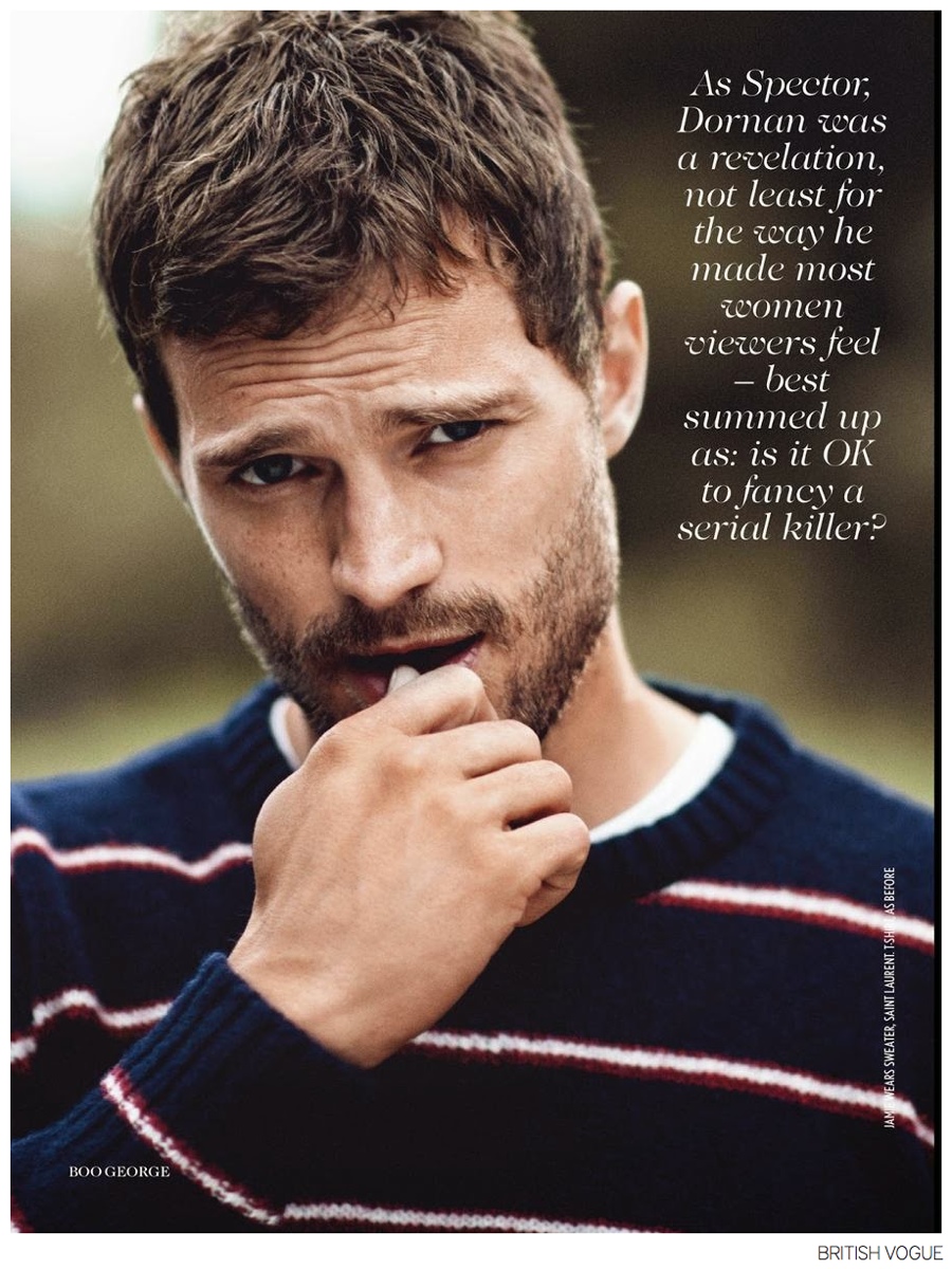 Jamie Dornan Photo Shoot for British Vogue November 2014