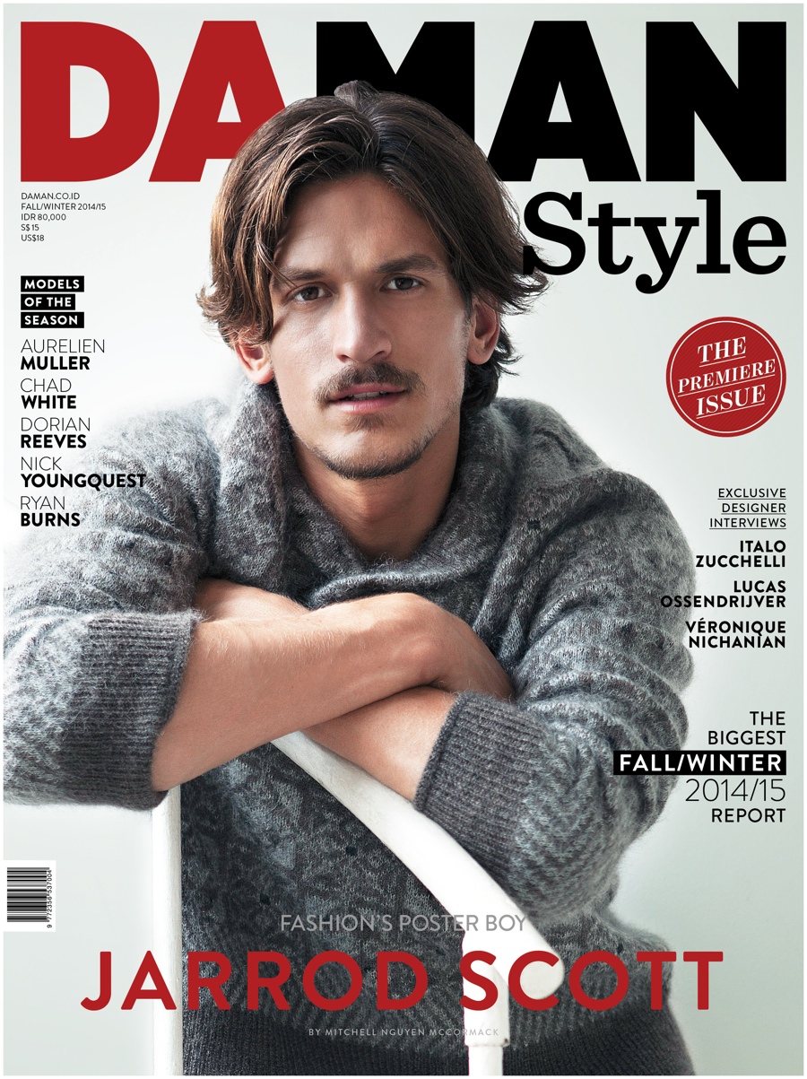 Jarrod Scott Covers Da Man Style Debut Issue