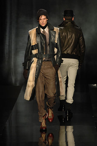 Fall 2008: Gaultier pays tribute to Fred Chichin with a chic Parisian-inspired collection that brought a charmed nostalgia in tune with times.